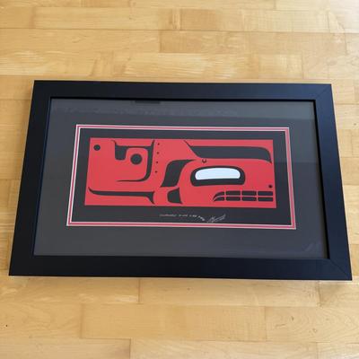 "Killer Whale - Love is Red" Signed & Numbered Print by Carl Stromquist (FP-BM)
