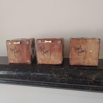 Signed Block Art by Carol Evans (FP-BBL)