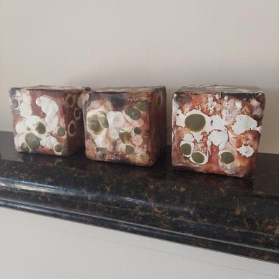 Signed Block Art by Carol Evans (FP-BBL)