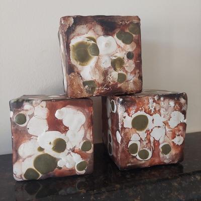 Signed Block Art by Carol Evans (FP-BBL)