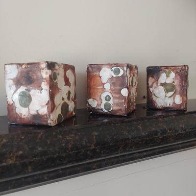 Signed Block Art by Carol Evans (FP-BBL)