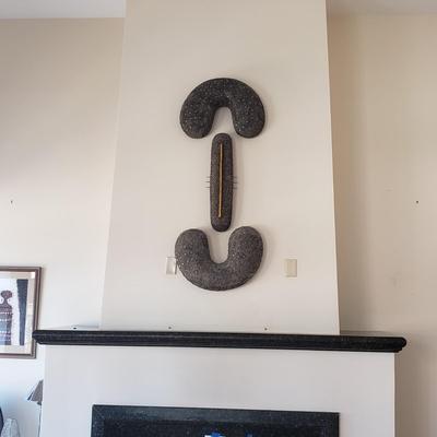 Thomas Kerrigan Abstract Three-Piece Ceramic Wall Art (FP-DZ)