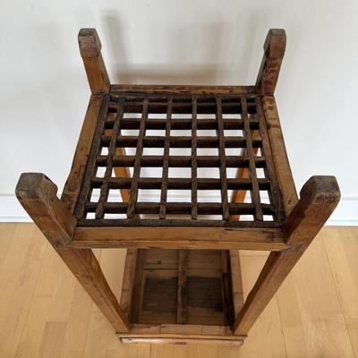 Tall Wooden Side Table (FP-BM)