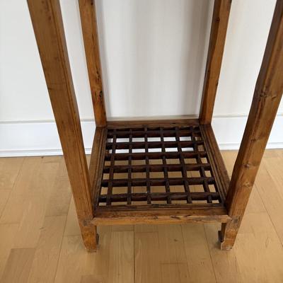 Tall Wooden Side Table (FP-BM)