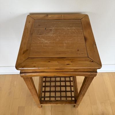 Tall Wooden Side Table (FP-BM)