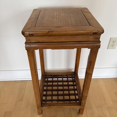 Tall Wooden Side Table (FP-BM)