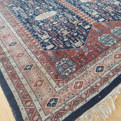 Hand Woven Wool Area Rug (FP-BBL)