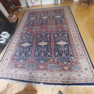 Hand Woven Wool Area Rug (FP-BBL)