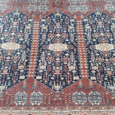 Hand Woven Wool Area Rug (FP-BBL)