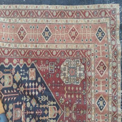 Hand Woven Wool Area Rug (FP-BBL)