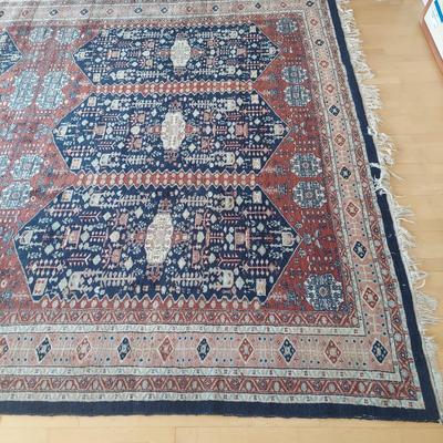 Hand Woven Wool Area Rug (FP-BBL)