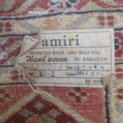 Hand Woven Wool Area Rug (FP-BBL)