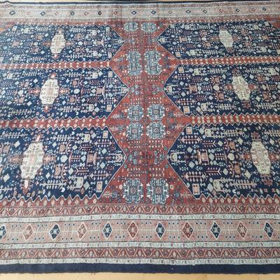 Hand Woven Wool Area Rug (FP-BBL)
