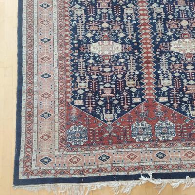 Hand Woven Wool Area Rug (FP-BBL)