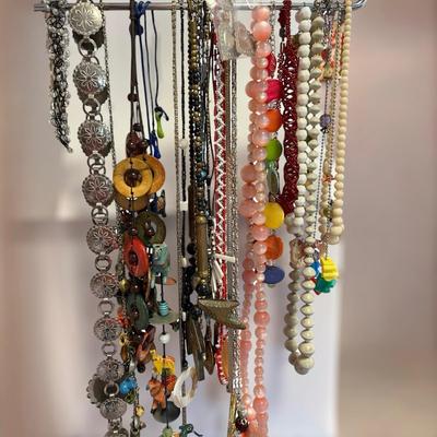 BIG Mixed Lot Necklaces - Vintage, Chains, Beads, Contemporary