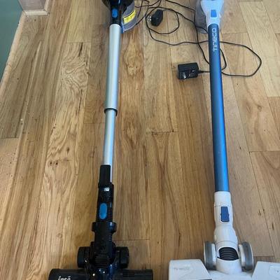 TWO Cordless Vacuums