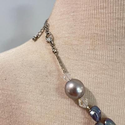 10 Artisanal Necklaces - Pearls, Glass, Crystal, Gemstones