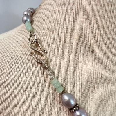 10 Artisanal Necklaces - Pearls, Glass, Crystal, Gemstones