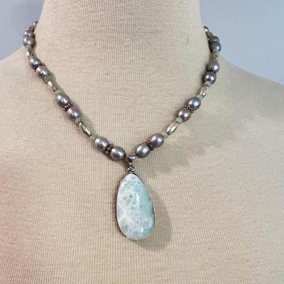 10 Artisanal Necklaces - Pearls, Glass, Crystal, Gemstones