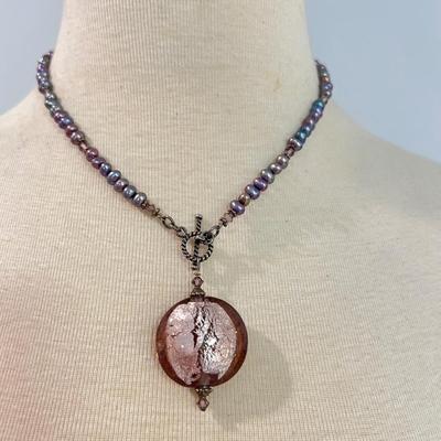 10 Artisanal Necklaces - Pearls, Glass, Crystal, Gemstones