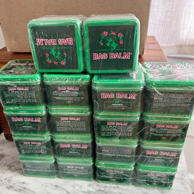18 New Sealed Cans Bag Balm