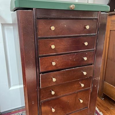 Tall Jewelry Chest Armoire