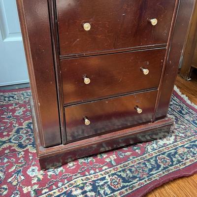 Tall Jewelry Chest Armoire