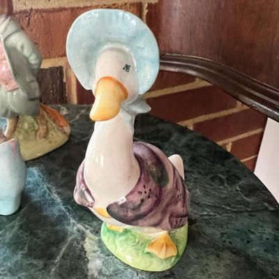 C. 1940's 1950's Beatric Potter Figurine Lot