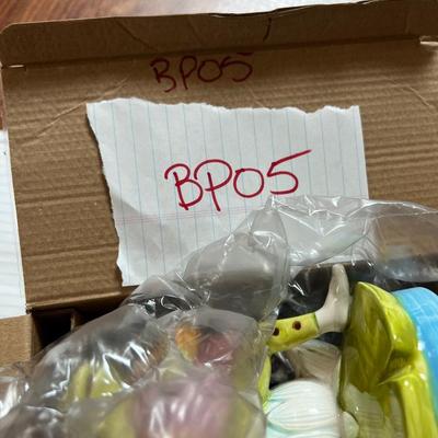 Beatrix Potter Lot c. 1970's - 5 Figurines + Music Box