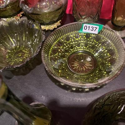 Large lot- Green Glass