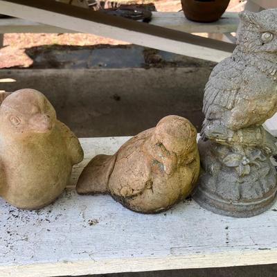 Big Lot Yard Sculptures - Mixed Media