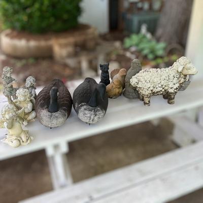 Big Lot Yard Sculptures - Mixed Media