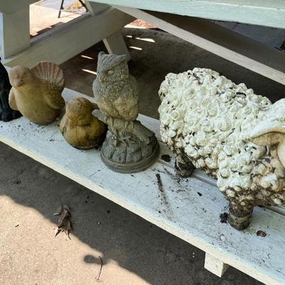 Big Lot Yard Sculptures - Mixed Media