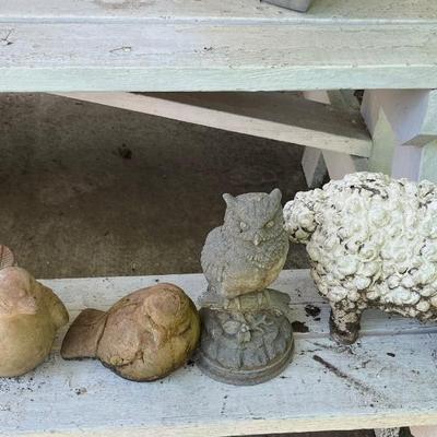 Big Lot Yard Sculptures - Mixed Media