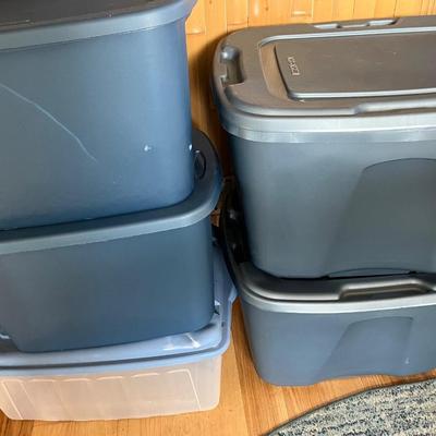 Huge Storage Tubs Lot