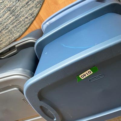 Huge Storage Tubs Lot