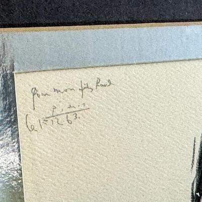 Picasso "Pour mon Fils Raul" Signed Lithograph with Cert. of Warr. 257/500
