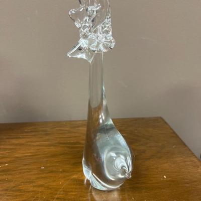 Nice Glass Reindeer in Good Condition