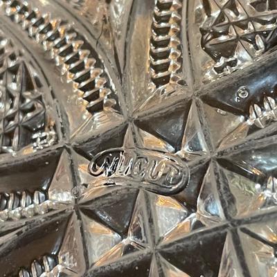 Cut & Etched Crystal w/ Starbursts, Rose, Birds & More (LR-SS)