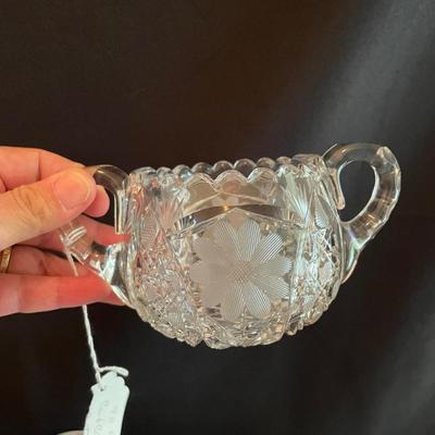 Cut & Etched Crystal w/ Starbursts, Rose, Birds & More (LR-SS)