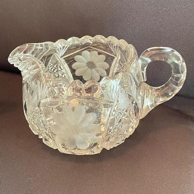 Cut & Etched Crystal w/ Starbursts, Rose, Birds & More (LR-SS)