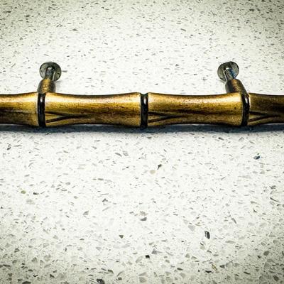 Vintage 1968 JB Copper Bamboo Drawer Pulls – Set of 29