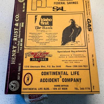Vintage 1977 Polk's Boise City Directory – Local Business History & Advertising