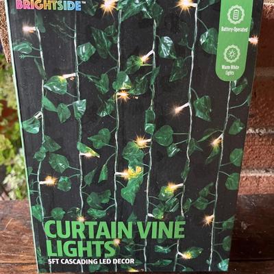 Sale Photo Thumbnail #71: New in box curtain vine lights
