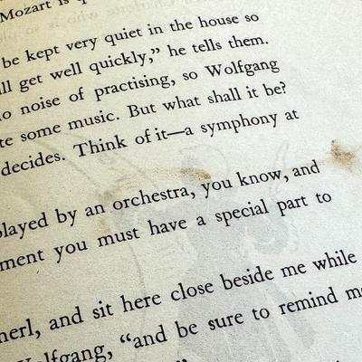 Hardcover Book – Mozart: The Wonder Boy by Opal Wheeler & Sybil Deucher (1943 Edition)