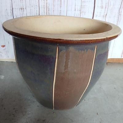 Lot of 4 Decorative Planters – Mixed Sizes & Colors - Orchids! Flowerpots