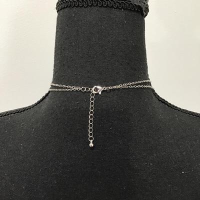 Cute multilayered, baby girl butterfly necklace Silver toned