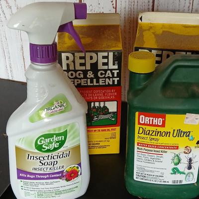 Yard & Garden Pest Control Lot – DynaTrap, Repellents & Insecticides