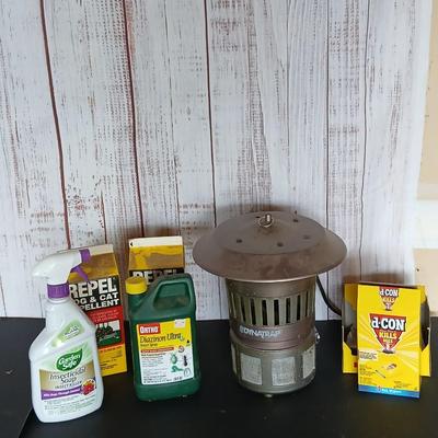 Yard & Garden Pest Control Lot – DynaTrap, Repellents & Insecticides