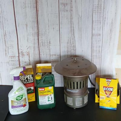 Yard & Garden Pest Control Lot – DynaTrap, Repellents & Insecticides